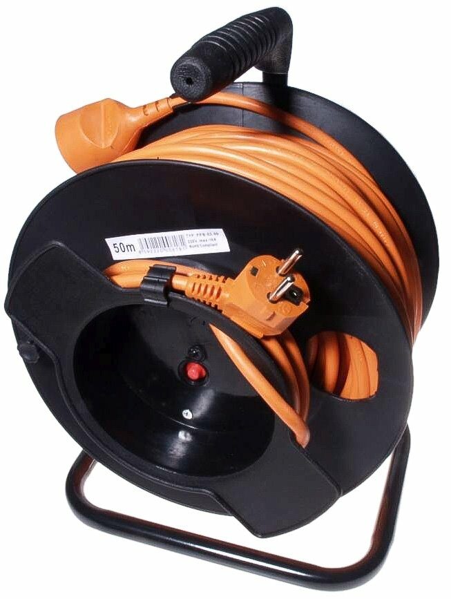 Prodlužovací kabel 230V 50m na bubnu
